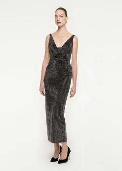Ready To Wear Roland Mouret Diamante Maxi Dress Black