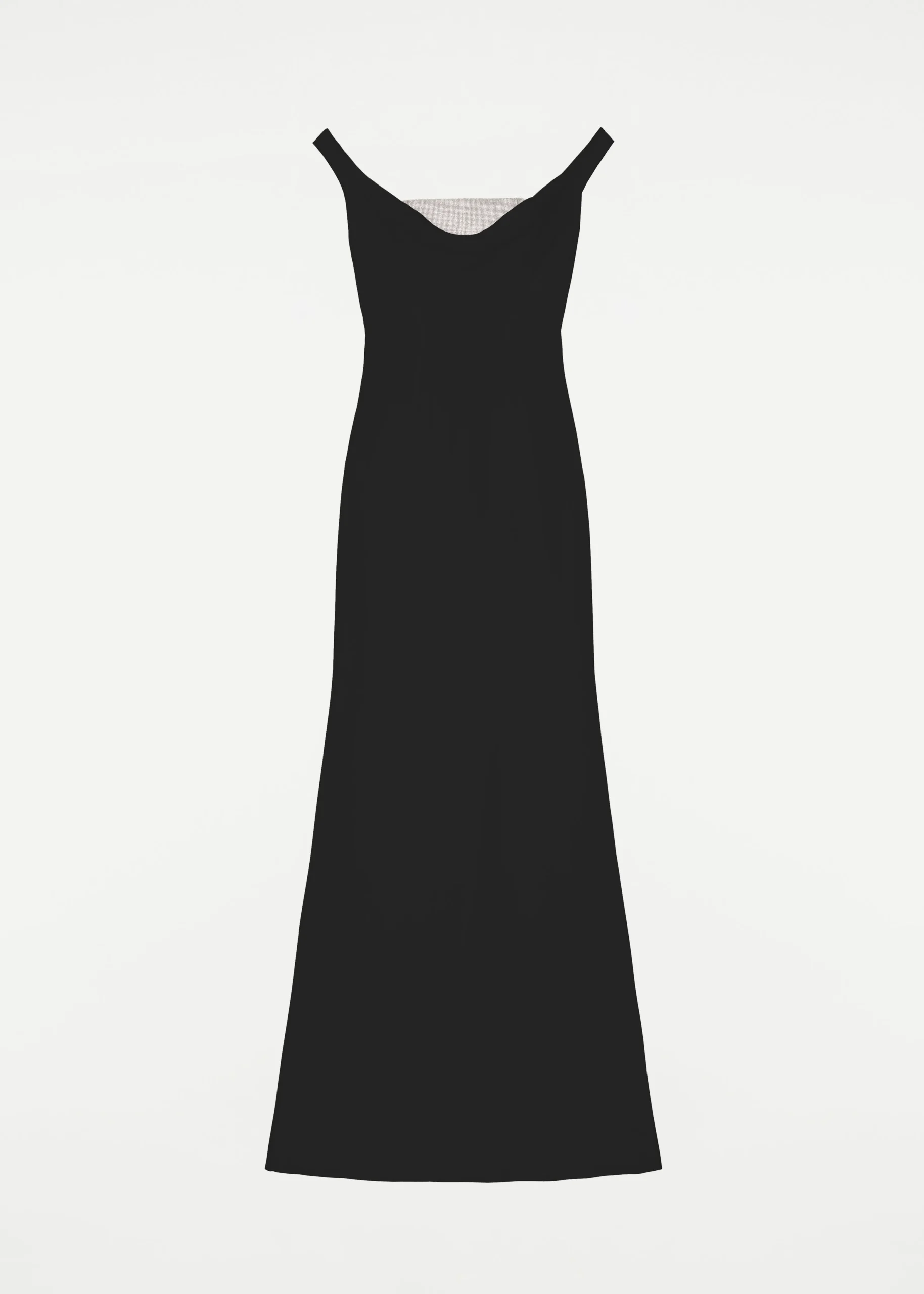 Ready To Wear|Ready To Wear Roland Mouret Off Shoulder Cady Diamante Gown Black