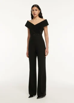 Ready To Wear|Ready To Wear Roland Mouret Off Shoulder Stretch Cady Velvet Top