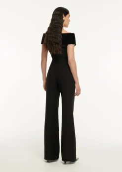 Ready To Wear|Ready To Wear Roland Mouret Off Shoulder Stretch Cady Velvet Top