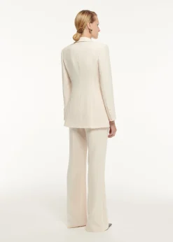 Ready To Wear|Ready To Wear Roland Mouret Satin Crepe Tailored Jacket