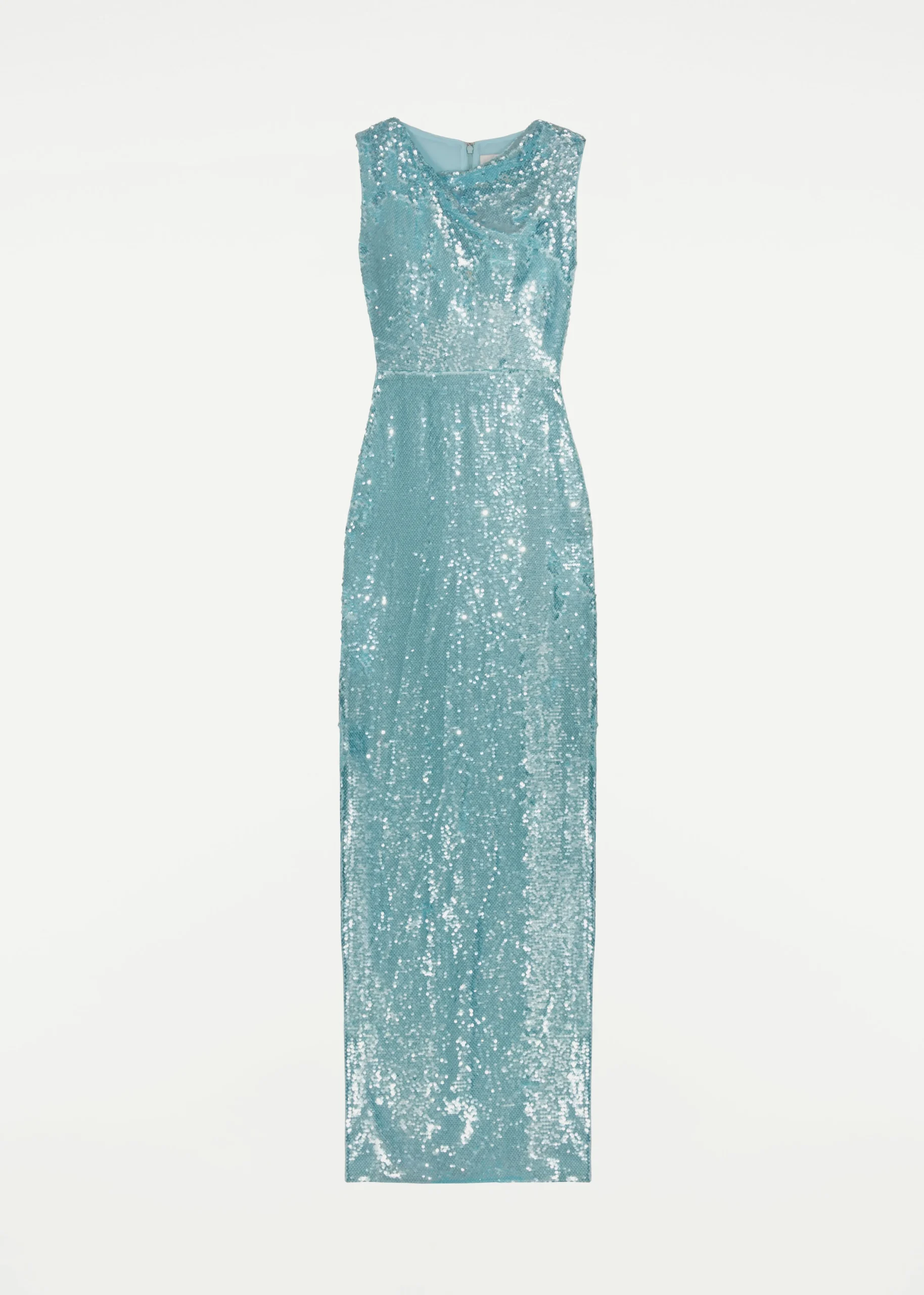 Ready To Wear|Ready To Wear Roland Mouret Sequin Maxi Dress Blue