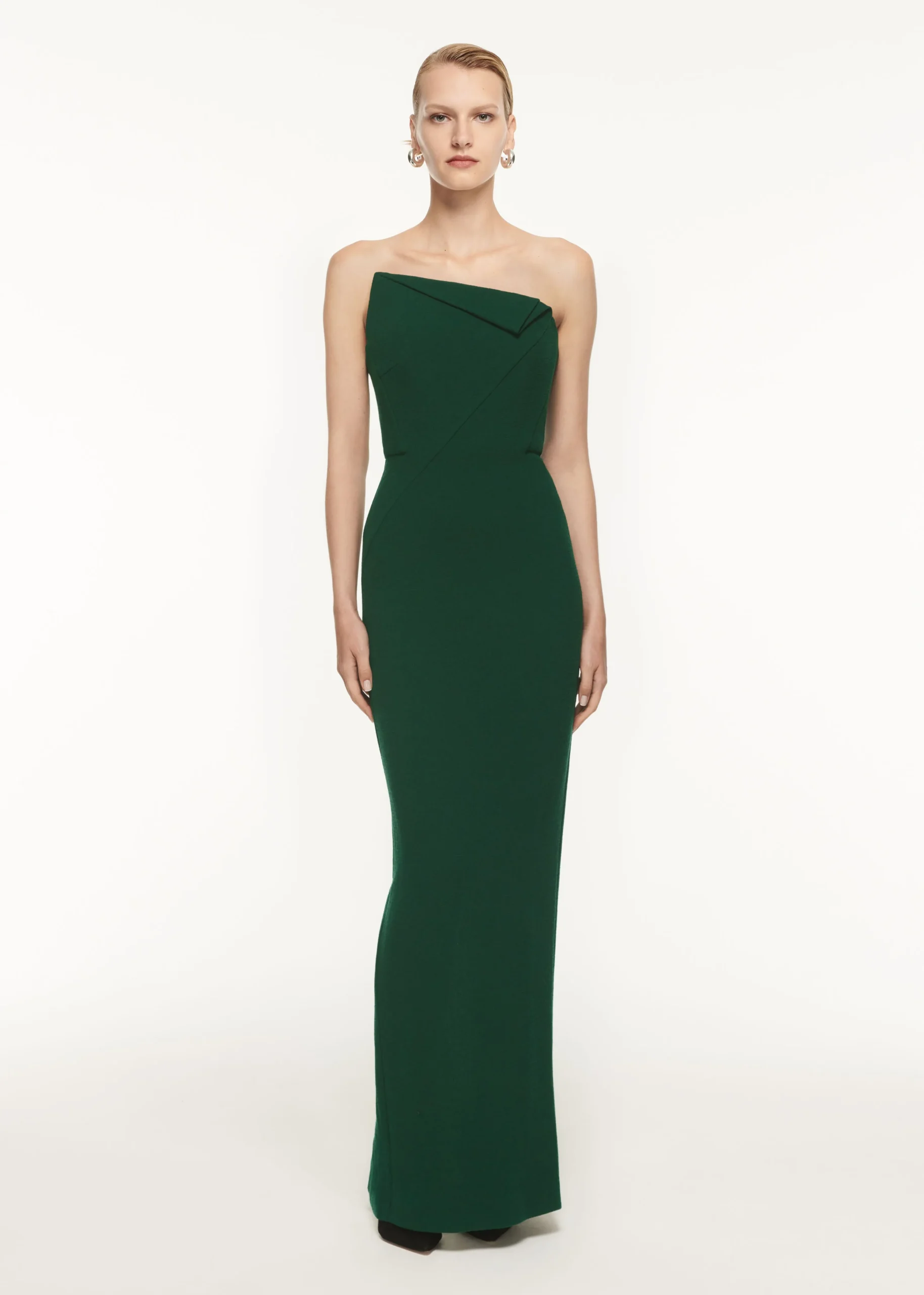 Ready To Wear|Ready To Wear Roland Mouret Strapless Origami Gown