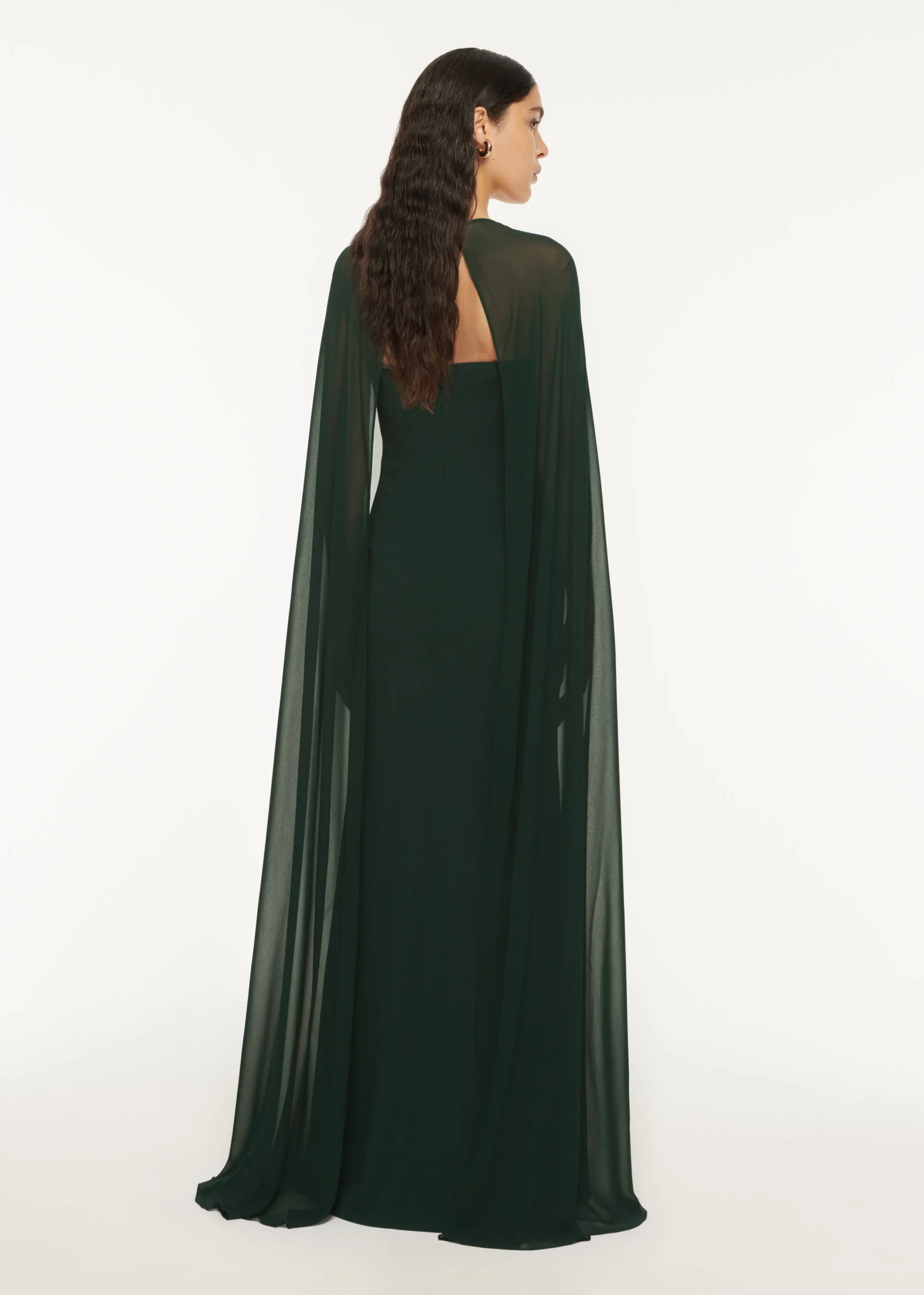 Ready To Wear|Ready To Wear Roland Mouret Strapless Satin Crepe Gown