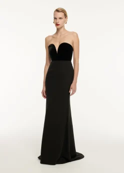 Ready To Wear Roland Mouret Stretch Cady Maxi Skirt