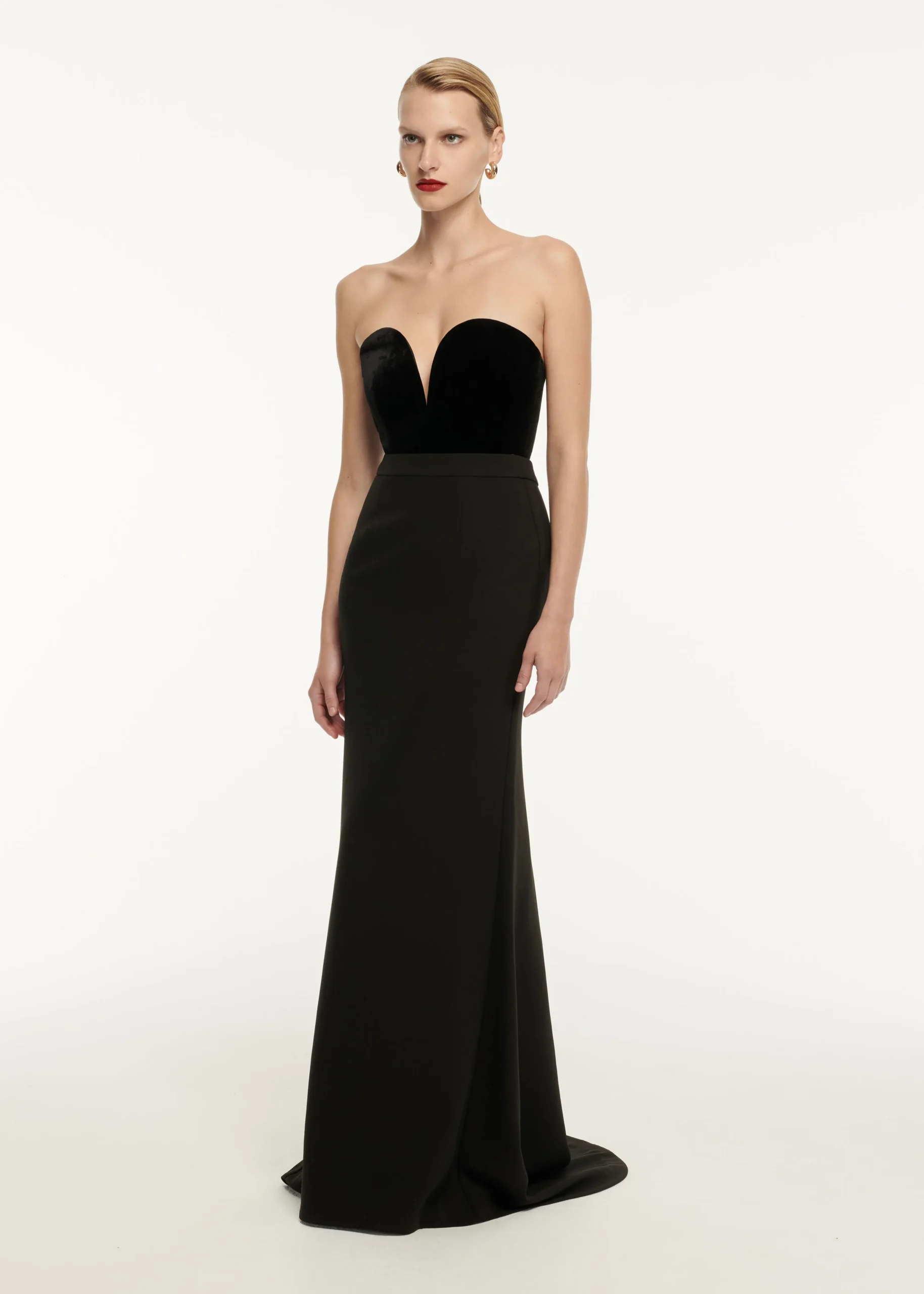 Ready To Wear Roland Mouret Stretch Cady Maxi Skirt