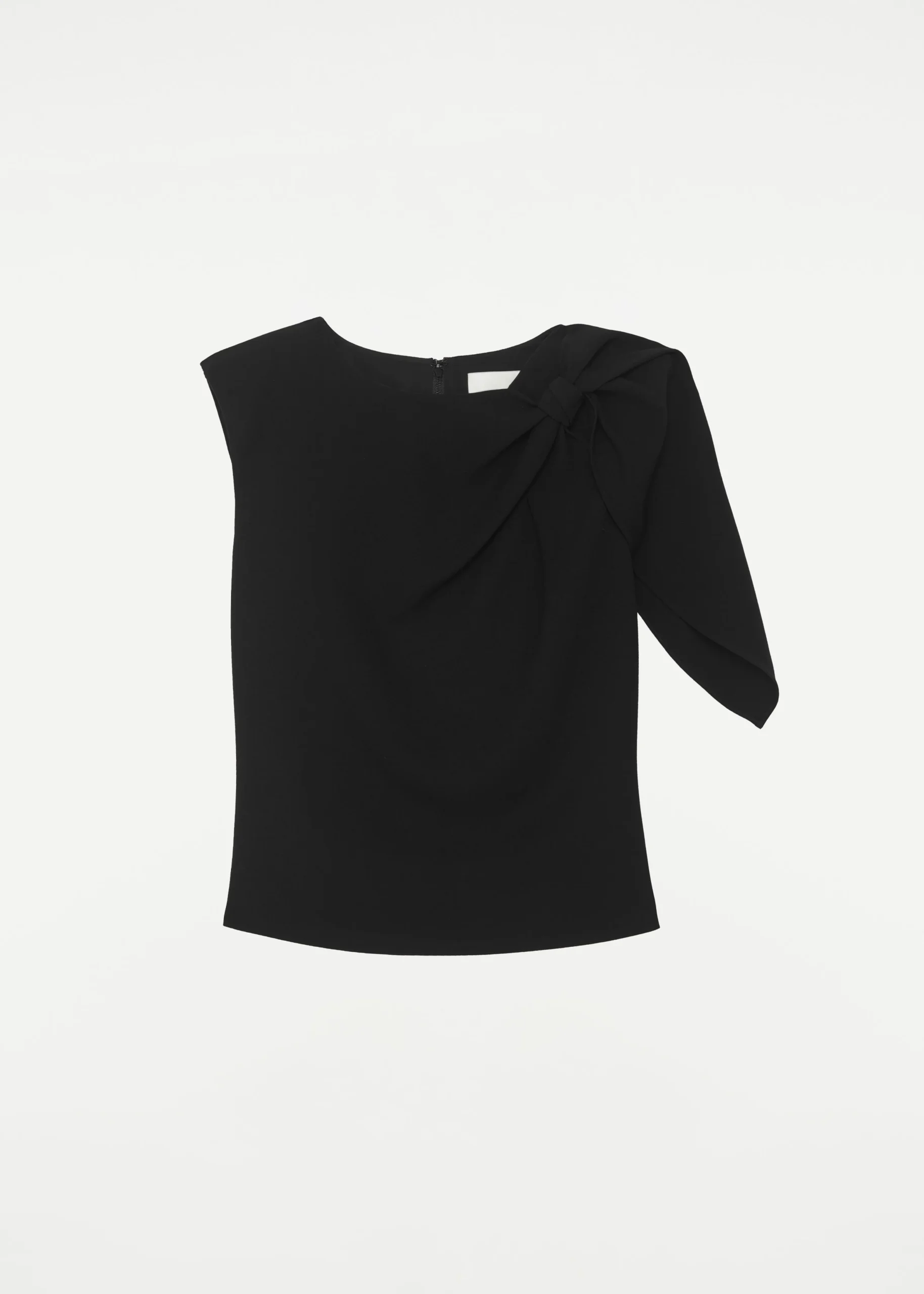 Ready To Wear|Ready To Wear Roland Mouret Stretch Cady Top Black