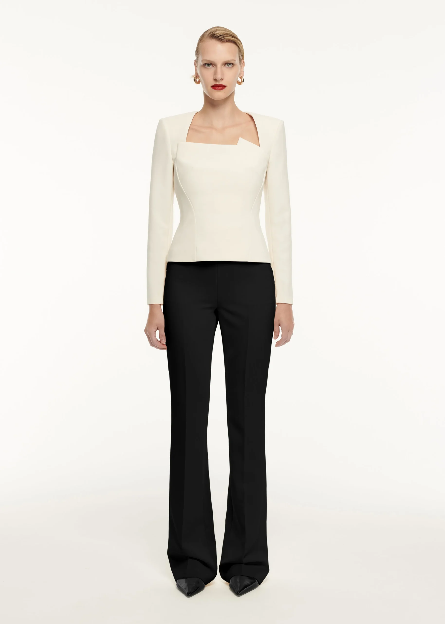 Ready To Wear Roland Mouret Tailored Crepe Trouser