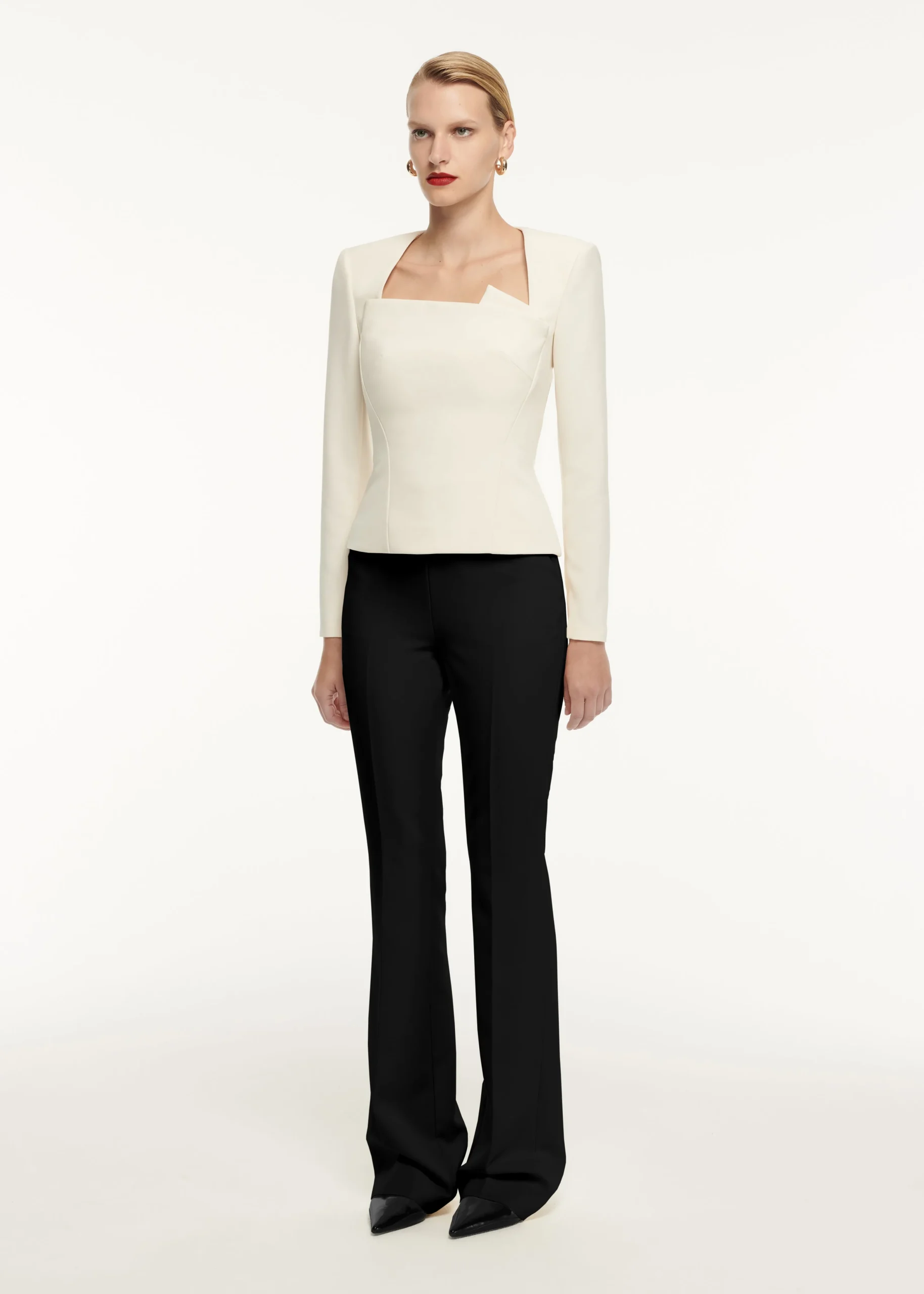 Ready To Wear Roland Mouret Tailored Crepe Trouser